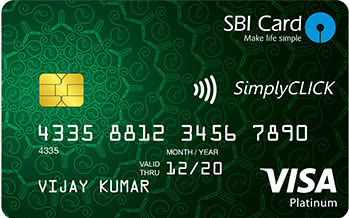 SimplyClick SBI Card